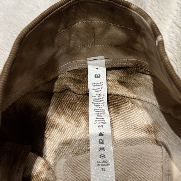 BRAND NEW WITH TAGS Lululemon Warm Down Jogger Earth Dye Clay - Picture 6 of 8